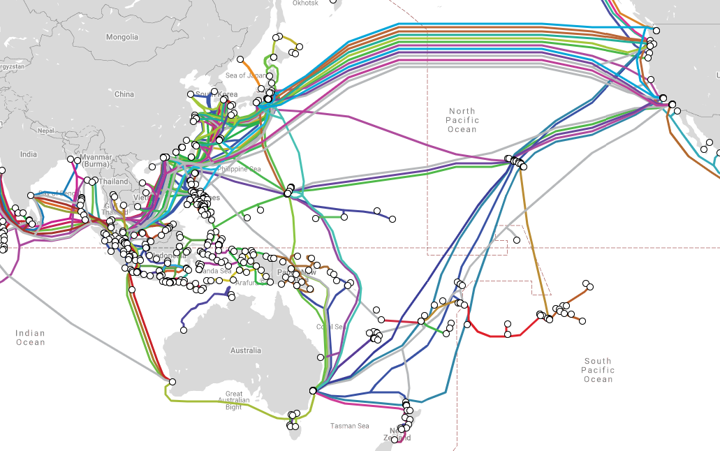 Subsea Cable Map